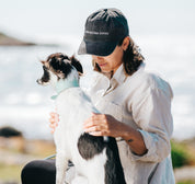 Schwarze Denim Cap - Dogs Before Dudes