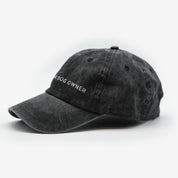 Schwarze Denim Cap - Anti-Social Dog Owner
