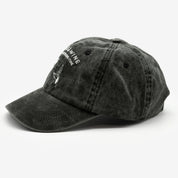 Black Denim Cap - Logo "Dogs & Wine Make Everything Fine"