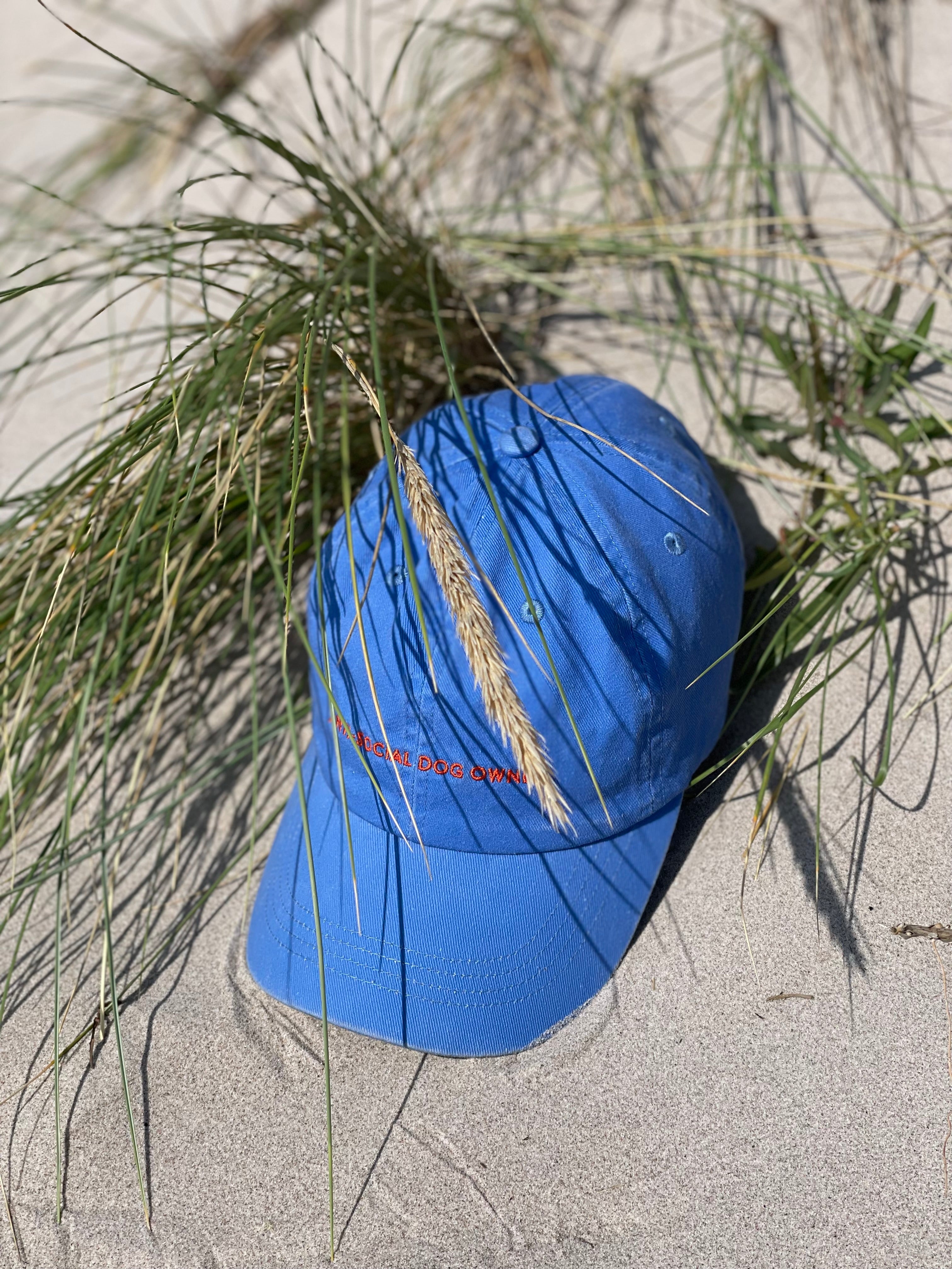 Blauer Denim Cap - Anti-Social Dog Owner