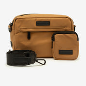 Reflektierende Bronze Hundespaziergang Tasche - Crossbody