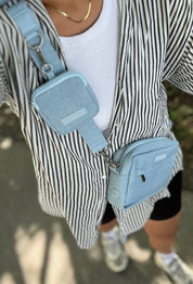 Denim-Hundetasche – Umhängetasche