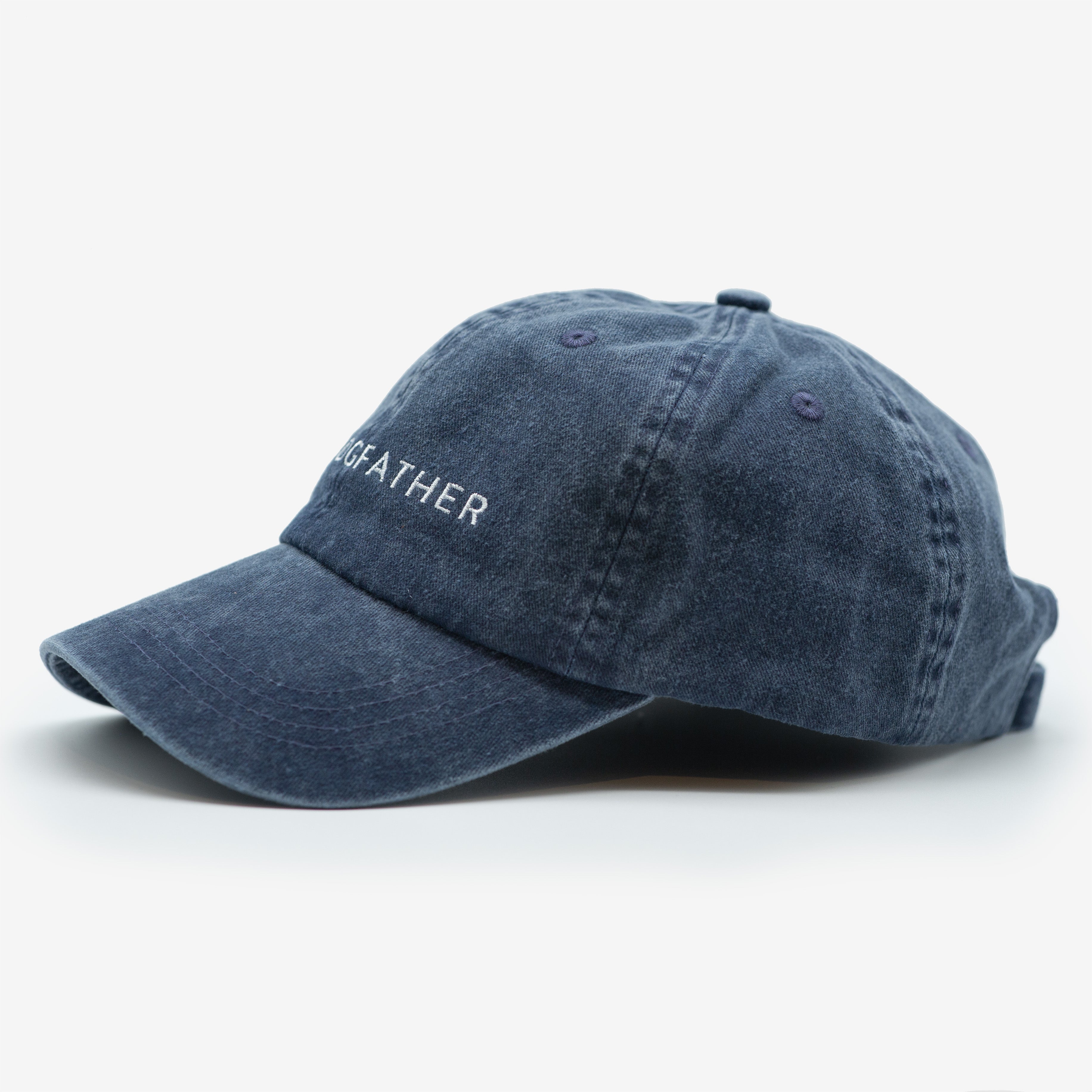 Dunkelblaue Denim Cap - The Dogfather