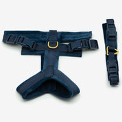 Dunkelblaues Y-Gurtzeug XS