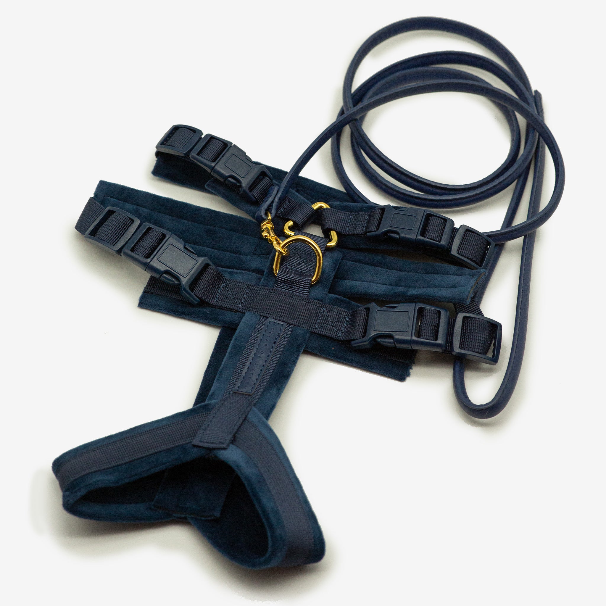 Dunkelblaues Y-Gurtzeug XS