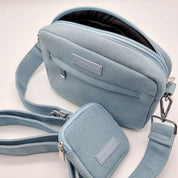 Denim-Hundetasche – Umhängetasche