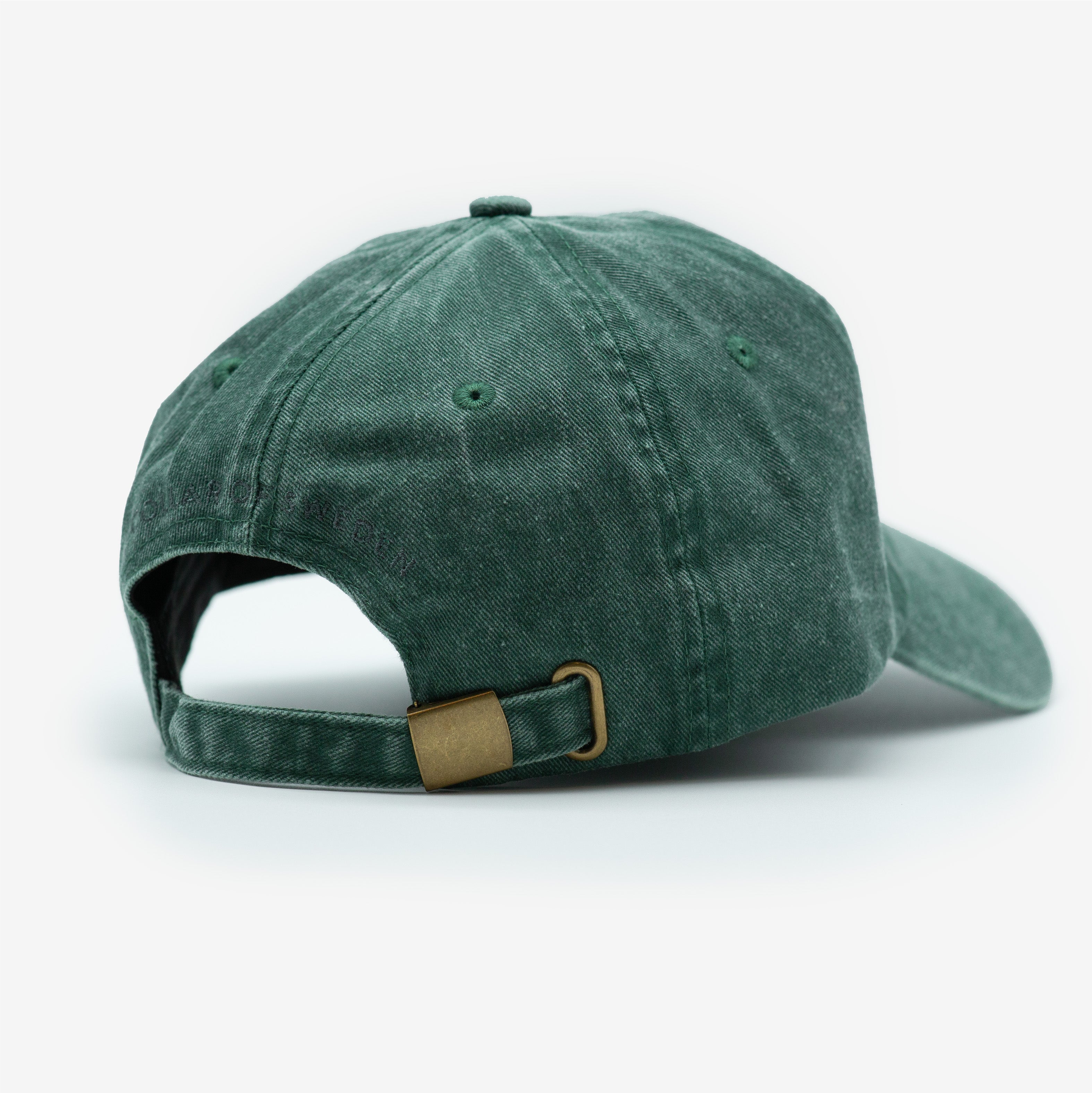 Green Denim Cap - Barks & Beer Make All Problems Disappear