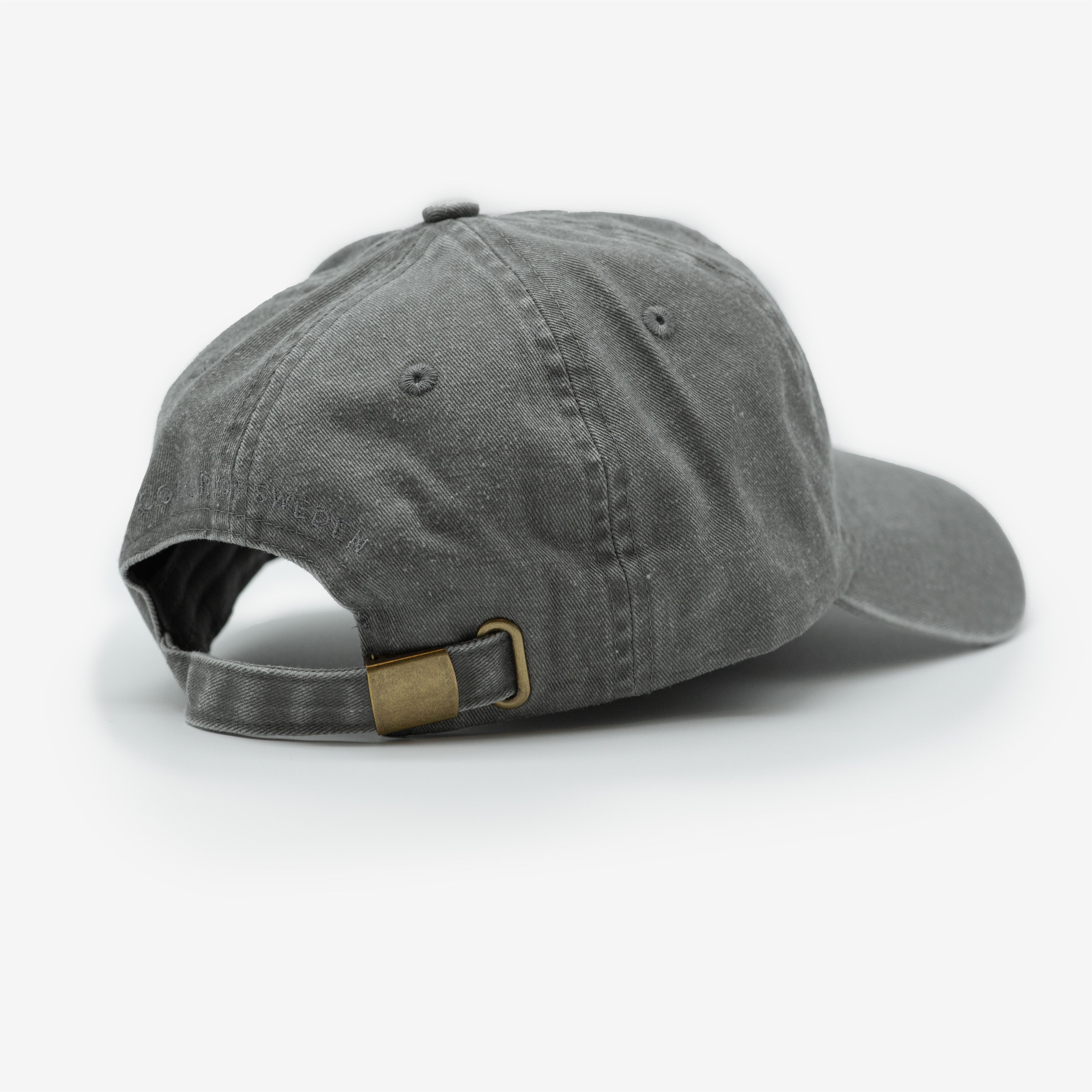 Graue Denim Cap - Hot Dog
