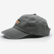 Graue Denim Cap - Hot Dog