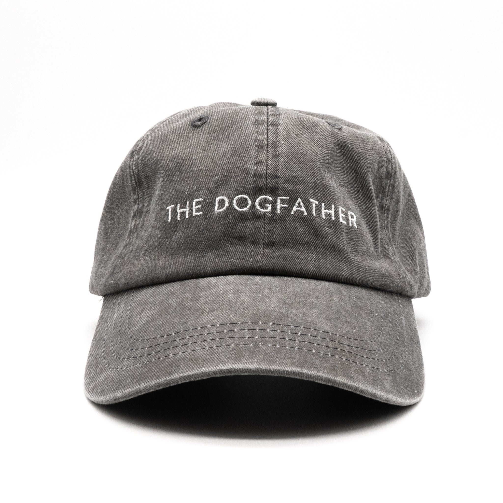 Graue Denim-Cap - The Dogfather 