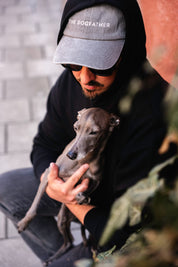 Graue Denim-Cap - The Dogfather 