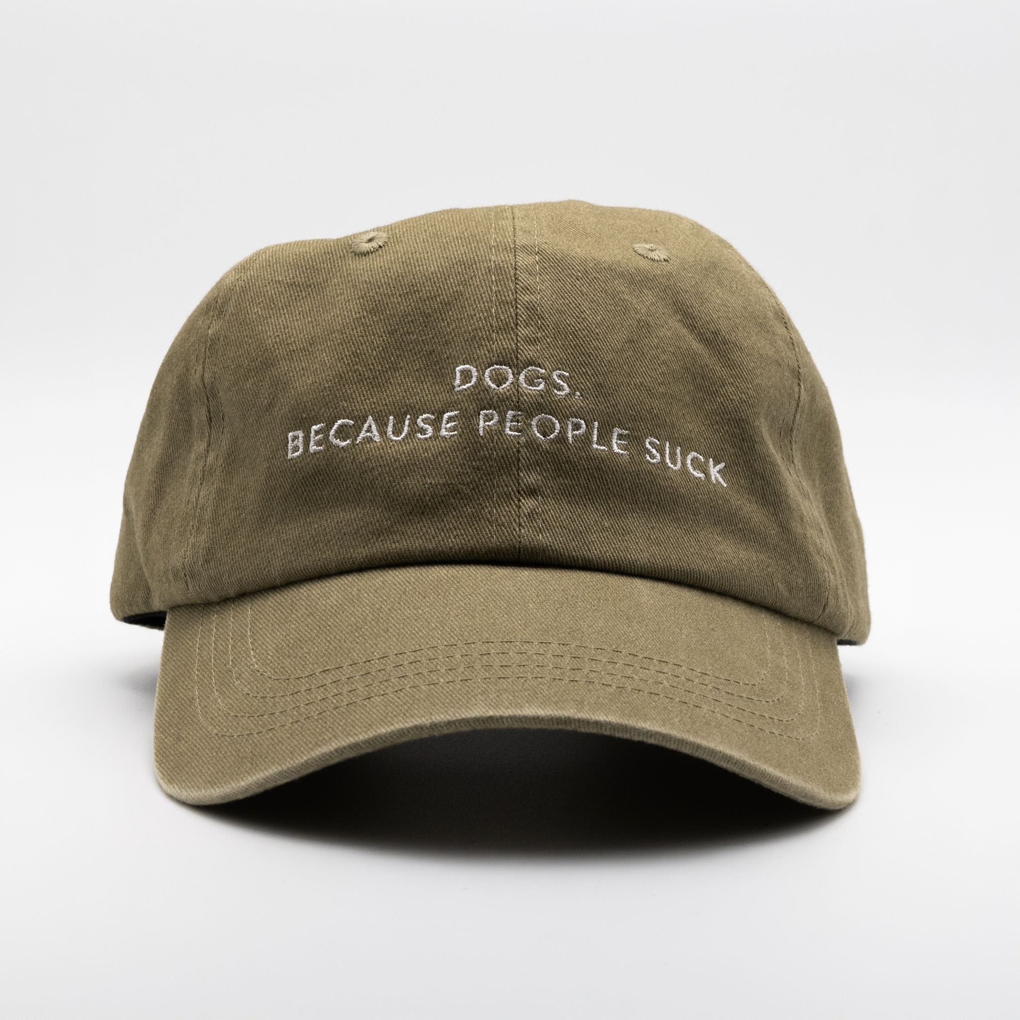 khaki-denim-cap-dogs-because-people-suck-front.jpg