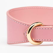 Rosa Hundehalsband Breit