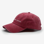 Rote Denim Cap - Dogs Before Dudes