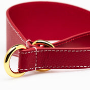Rotes Hundemartingal Breit