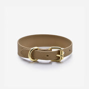 Reflektierendes Bronze Hundehalsband Dünn
