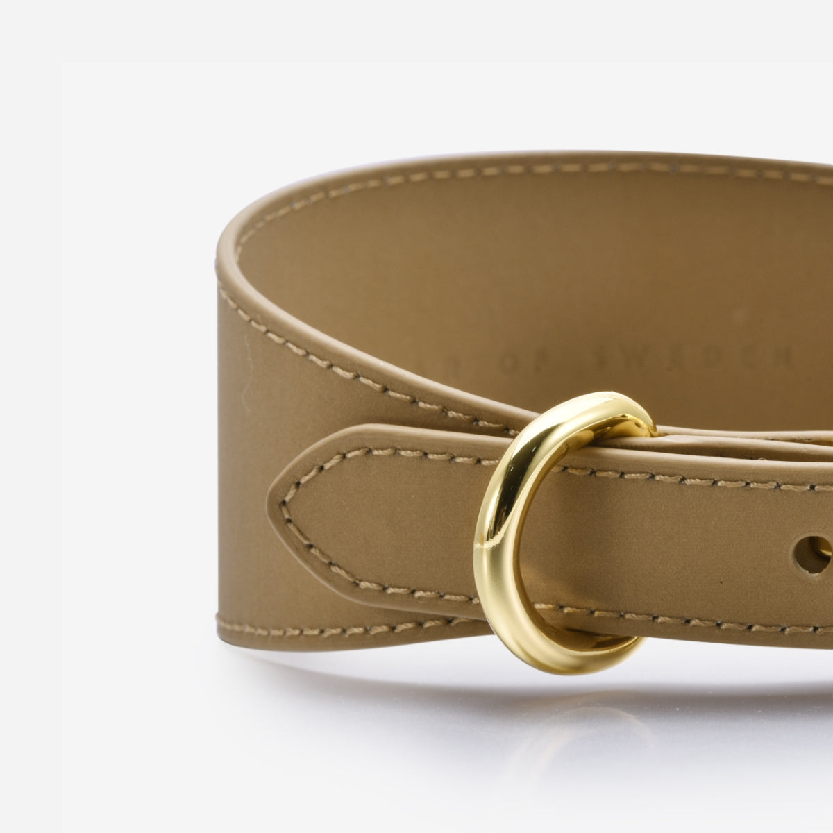 Reflektierendes Bronze Hundehalsband Breit