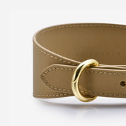 Reflektierendes Bronze Hundehalsband Breit