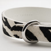 Zebra Hundehalsband dünn