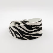 Zebra Hundehalsband Breit